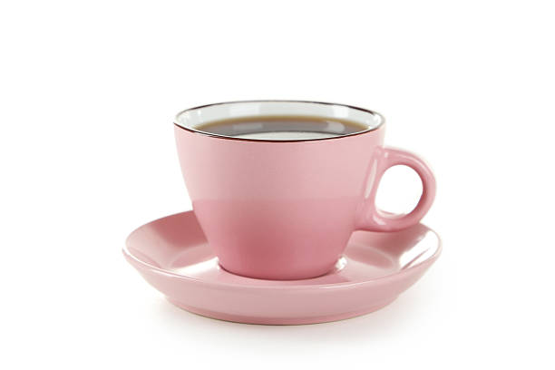 istock Cup of coffee isolated on white 464877760
