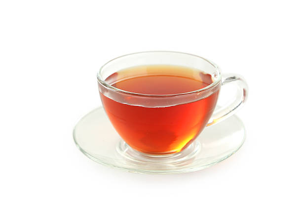 istock Cup of tea isolated on white 464877762