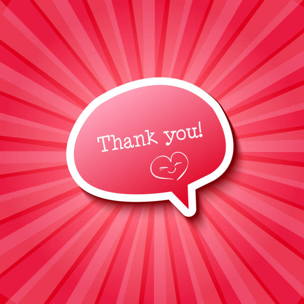 istock Postcard with the words of gratitude thanks 464884323