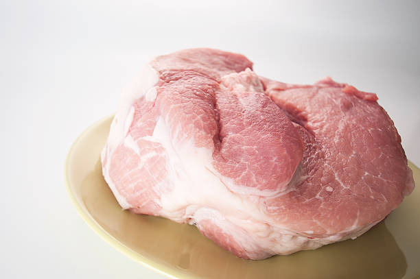 istock Piece of fresh pork 464898672