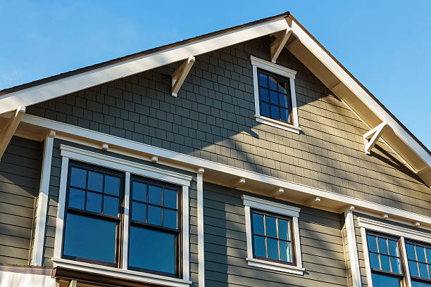 istock Front Roof Line of an Upscale Home 464898869