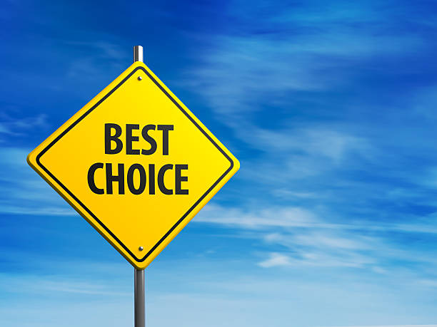istock Yellow Road Sign Best Choice 464898949