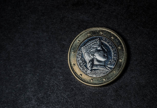 istock euro coin Latvia side 464902782