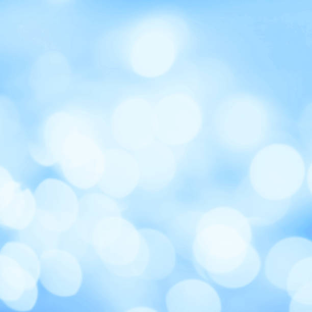 istock Abstract Bokeh Lights as festive background or texture.Blue and 464903809