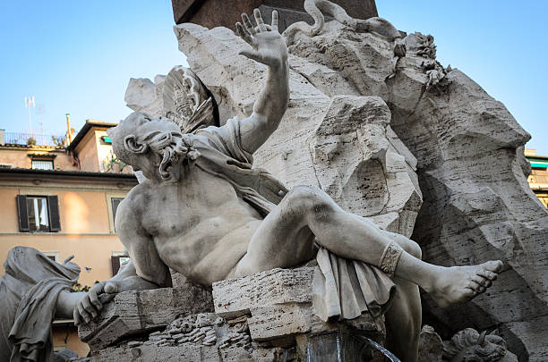 istock Navona Square. Statues. 464905685