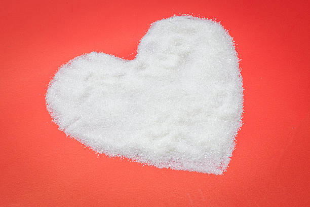 istock Heart from sugar, Valentine heart 464907434