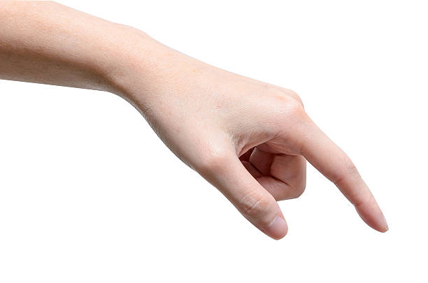 istock male hand touching or pointing to something 464907664