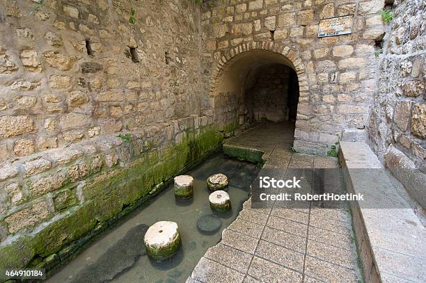 The Pool Of Siloam Stock Photo - Download Image Now - Tunnel, Pool of Siloam, City of David