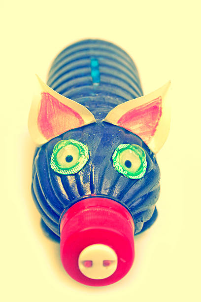 istock Piggy Bank Made By Recycled Plastic Bottle 464911568