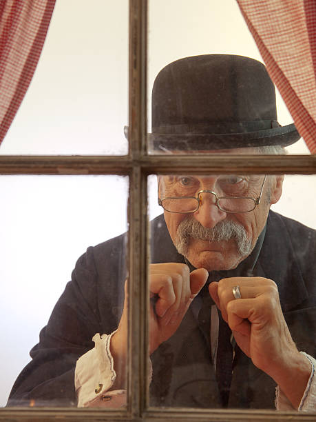 istock Senior Male In A Window 464911923
