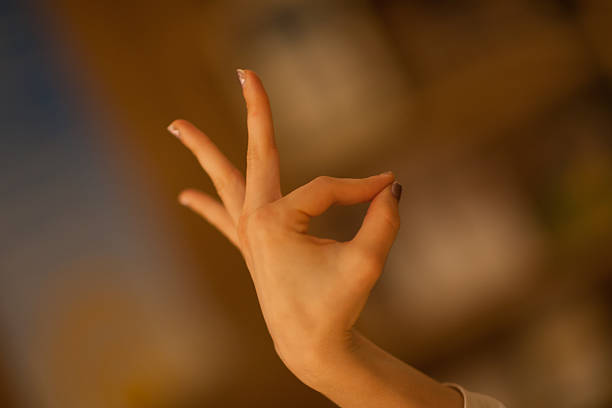 istock Gyan Mudra Yoga Pose 464915301