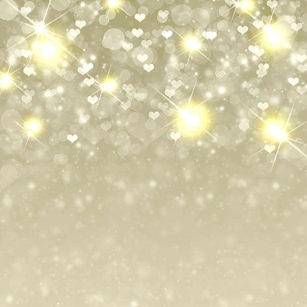 istock Abstract background of hearts 464916497