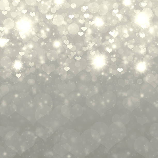 istock Abstract background of hearts 464916507
