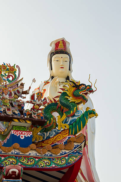 istock Guan Yin and dragon 464917203