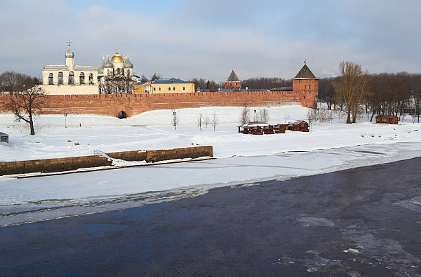 Russia.Novgorod 素晴らしいます。クレムリン スト�ックフォト