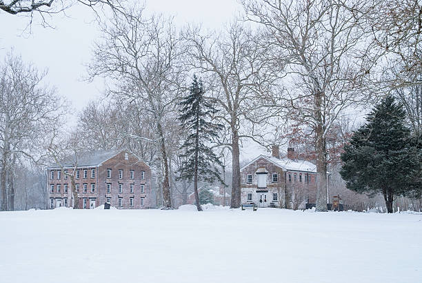 istock Allaire Village Winter 464918915