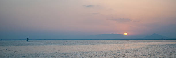 istock Sunset in the Mar Menor, La Manga, Spain 464922050