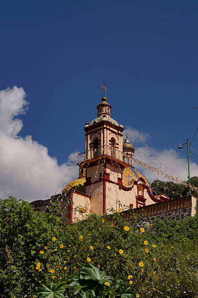 istock Temple in San Andres Cholula - Puebla, Mexico 464925268