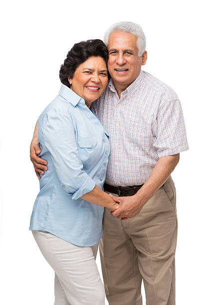 istock Happy senior couple 464931768
