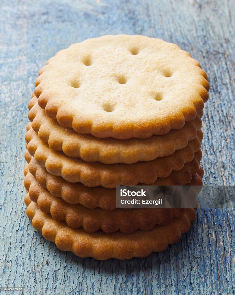 Homemade crackers 2015 Stock Photo