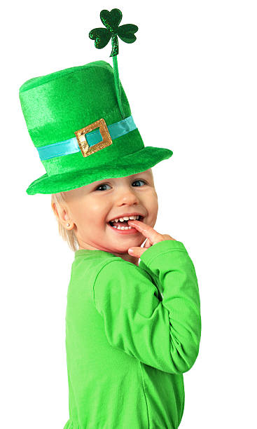 istock Happy St Patrick's day girl. 464938054