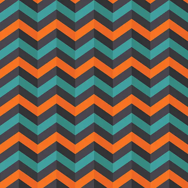 Vector illustration of Seamless chevron pattern