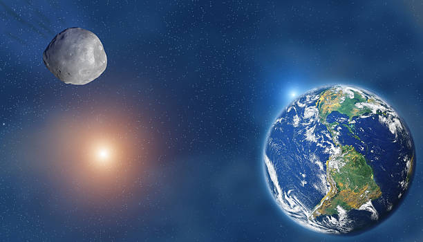 astéroïde en direction d'entrer en contact avec le monde - central america flash photos et images de collection