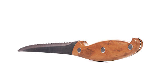 istock Close up of kitchen knife. 464940593
