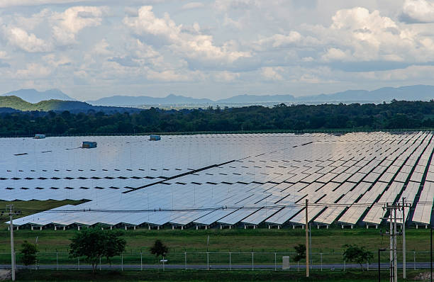 istock Plant of Solar panels 464940859