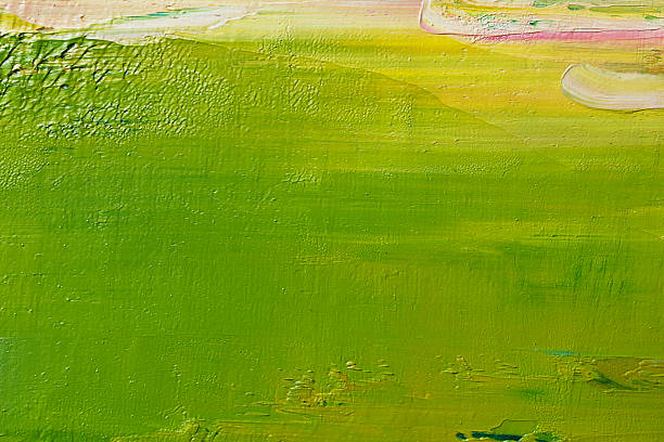 istock Abstract painted green and red art backgrounds. 464943326