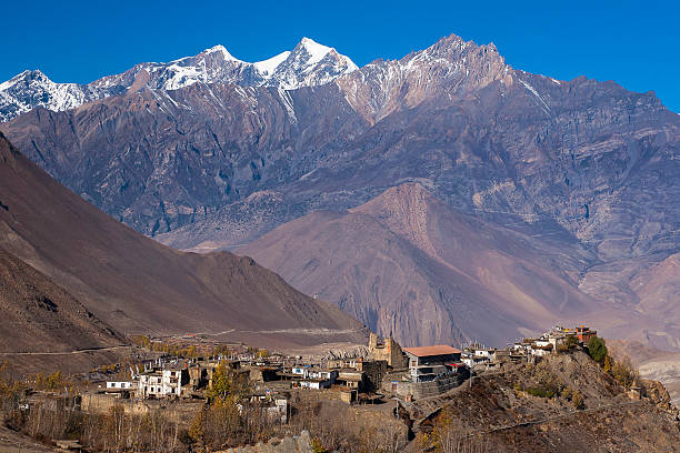 istock view of the village Jharkot 464946816