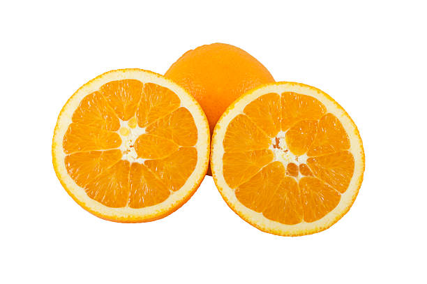 istock close up of fresh orange isolated over white 464949148