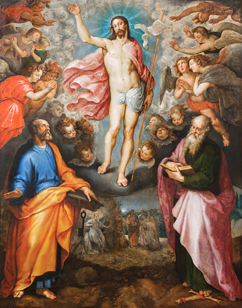 istock Mechelen - Resurrection of Christ from cathedral 464949463