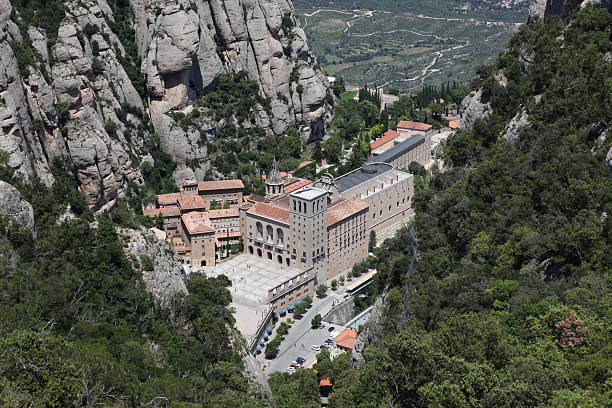 istock Santa Maria de Montserrat Abbey 464951912