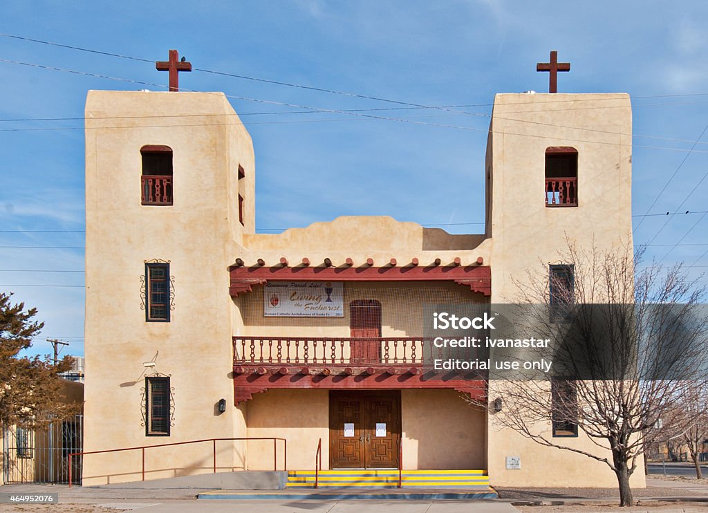 St. Francis Xavier Parish, Albuquerque - Lizenzfrei 2015 Stock-Foto