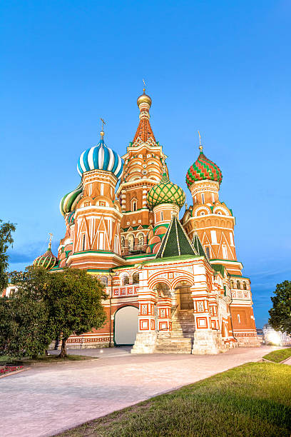 istock St. Basil's Cathedral, in Red Square, Moscow, Russia 464957681