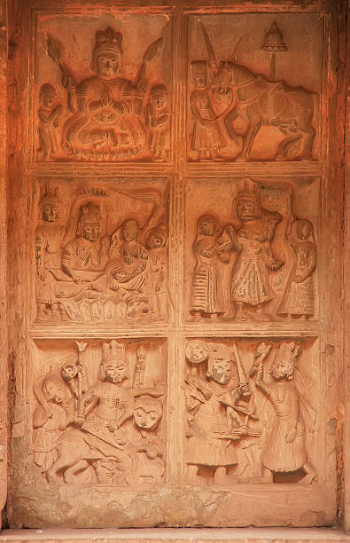 istock Decorative carvings on the wall, Raniji ki Baori, Bundi, Rajasth 464961401