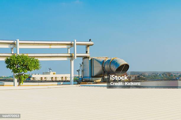 Outdoor Ventilation System Stock Photo - Download Image Now - Air Conditioner, Air Duct, Architecture