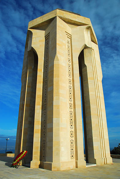 istock Azerbaijan, Baku: building housing the eternal flame 464971263