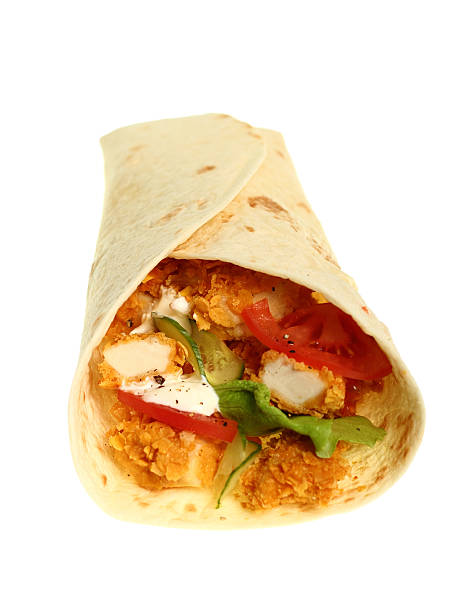 istock Tortilla with Chicken Nuggets 464971551