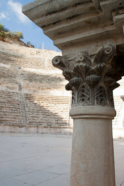 Steps of the Theatre in Amman, Jordan