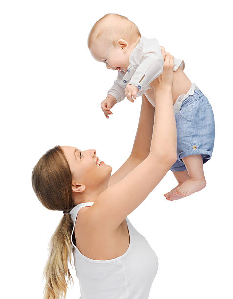 istock happy mother with adorable baby 464973591