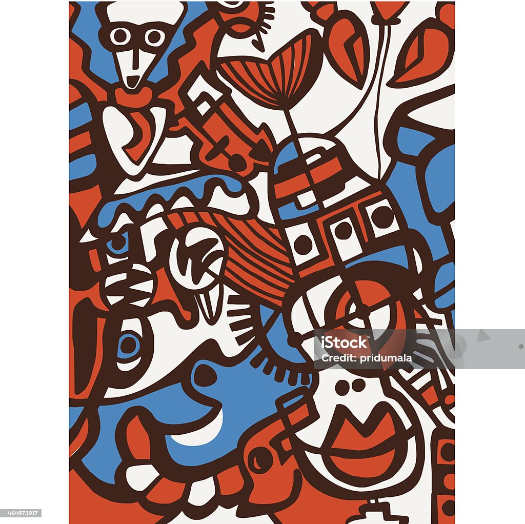 Abstract Pattern L The Abstract Pattern Stock Illustration - Download Image Now - Abstract ...