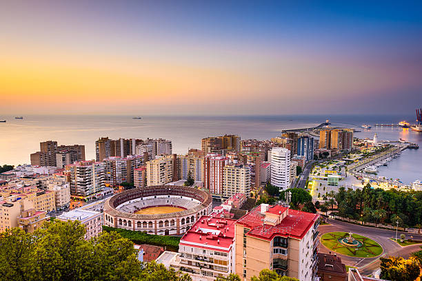 istock Malaga, Spain Cityscape on the Mediterranean 464975590