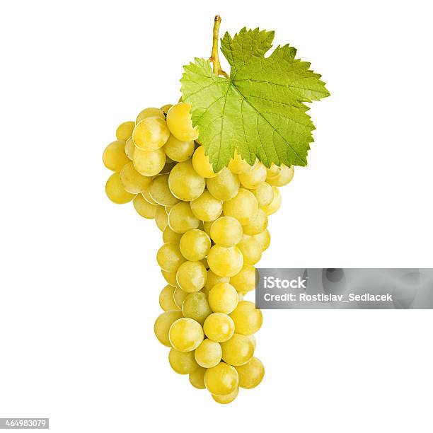 Fresh Grappolo Di Uva Da Vino Bianco - Fotografie stock e altre immagini di Agricoltura - Agricoltura, Botanica, Cibo