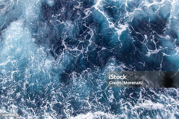 Background Sea Waves Stock Photo - Download Image Now - Backgrounds, Blue, Breaking Wave