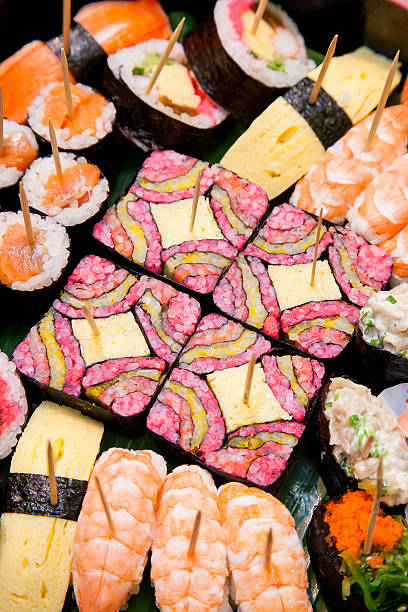 Colorful of Sushi bento