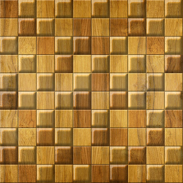 istock Wooden blocks stacked for seamless background 464996682