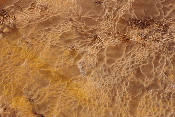 istock Iceland. Mineral deposits from thermal springs. 464997193