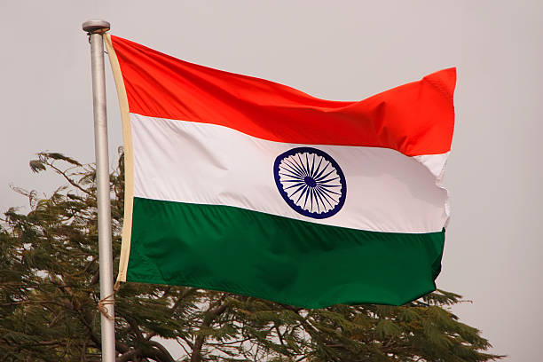 istock National flag of India 464997797